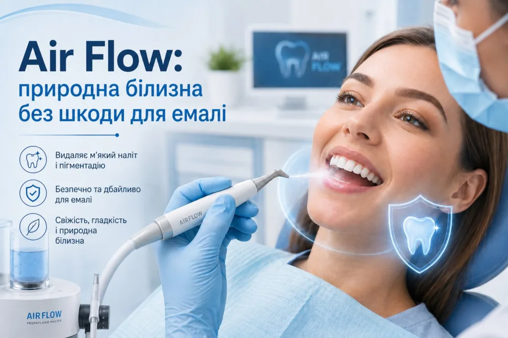 Чищення зубів Air Flow